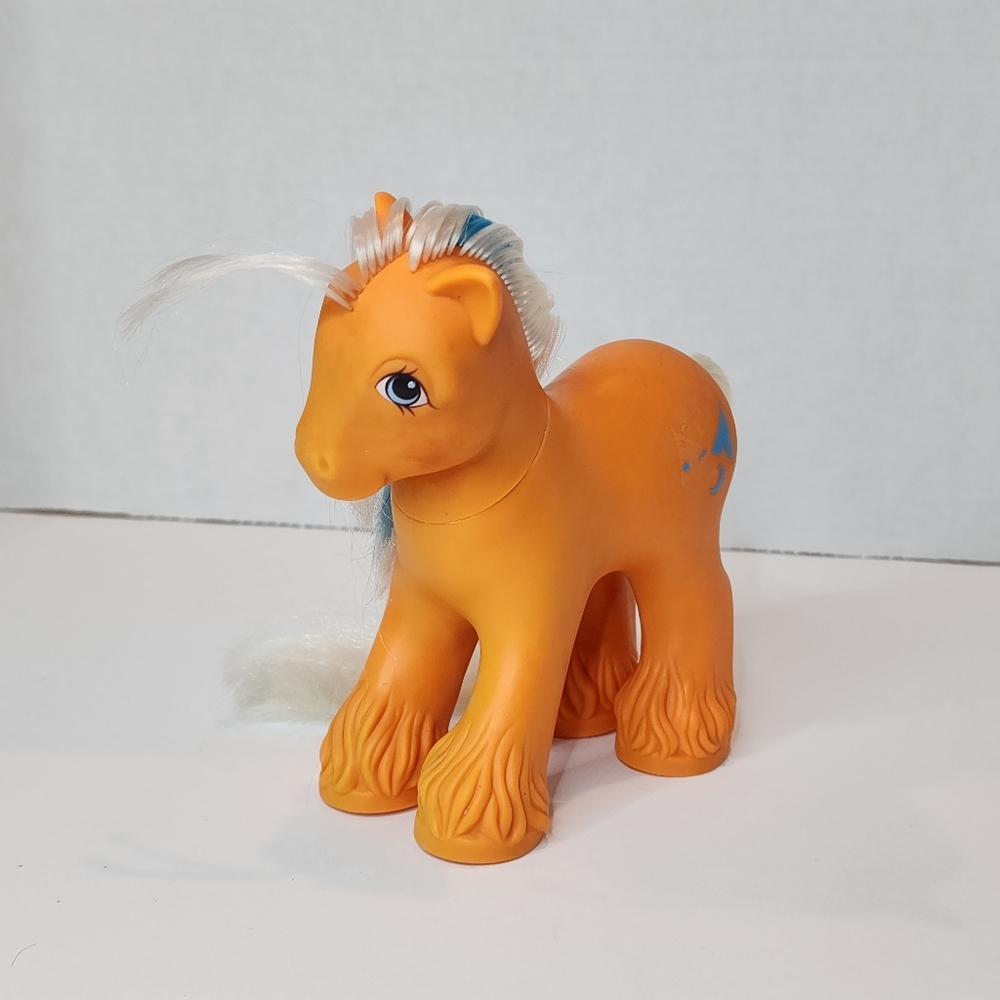 Vintage 1980s G1 My Little Pony Big Brother "Wigwam" (flawed!)